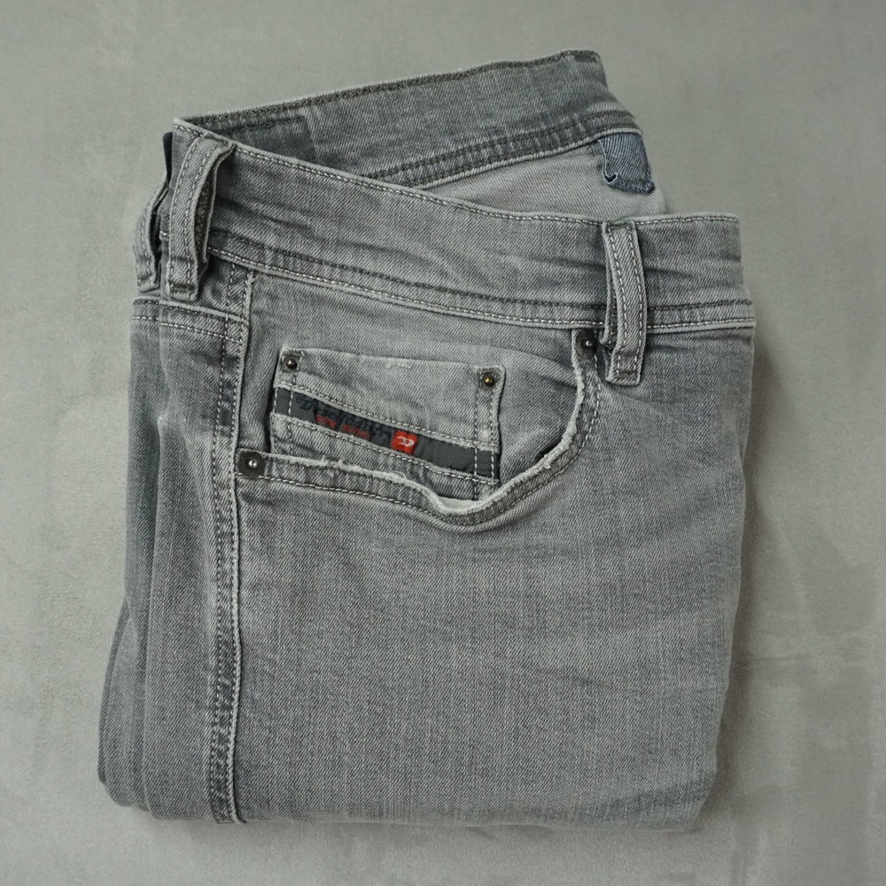 Diesel Men's Slim Jeans in Gray